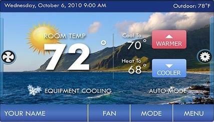 thermostat and controller