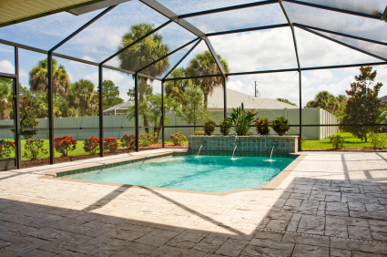 swimming pool veranda